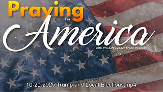 Praying for America w/ Father Frank - How 19 Seats Could Change Everything! - 10/20/2025