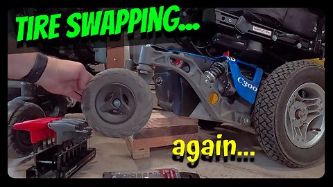 VLOG 756: more tire swaps! (unnecessarily complicated)