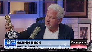 🚨 BEAUTIFUL: Glenn Beck just posthumously gave Charlie Kirk Rush Limbaugh’s golden microphone