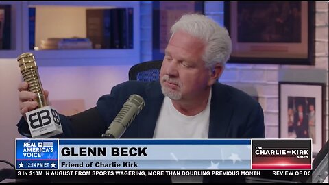 🚨 BEAUTIFUL: Glenn Beck just posthumously gave Charlie Kirk Rush Limbaugh’s golden microphone