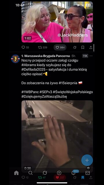 In Poland Warsaw tanks : preparing for parade 15/08/2025