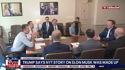 Defense Secretary Pete Hegseth hosts Elon Musk at Pentagon