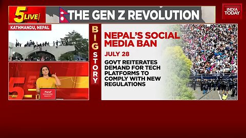 Breaking News: Nepal's Social Media Ban Sparks Deadly Clashes; 16 Dead | Ground Report | India