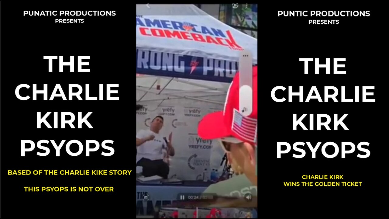 THE CHARLIE KIRK PSYOPS STORY