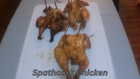 Spatchcock Chicken On The Bronco