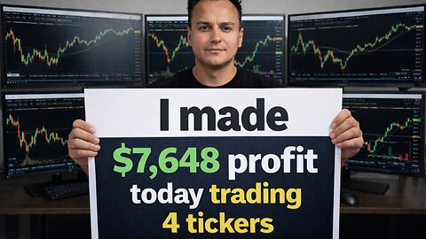 Live Trading Right Now - No Edits, No BS
