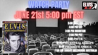 ELVIS: THE BEGINNING" THE WATCH PARTY-"Elvis: His Best Friend Remembers"