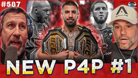 Topuria Tops Pound4Pound Ranks! | WEIGHING IN #587