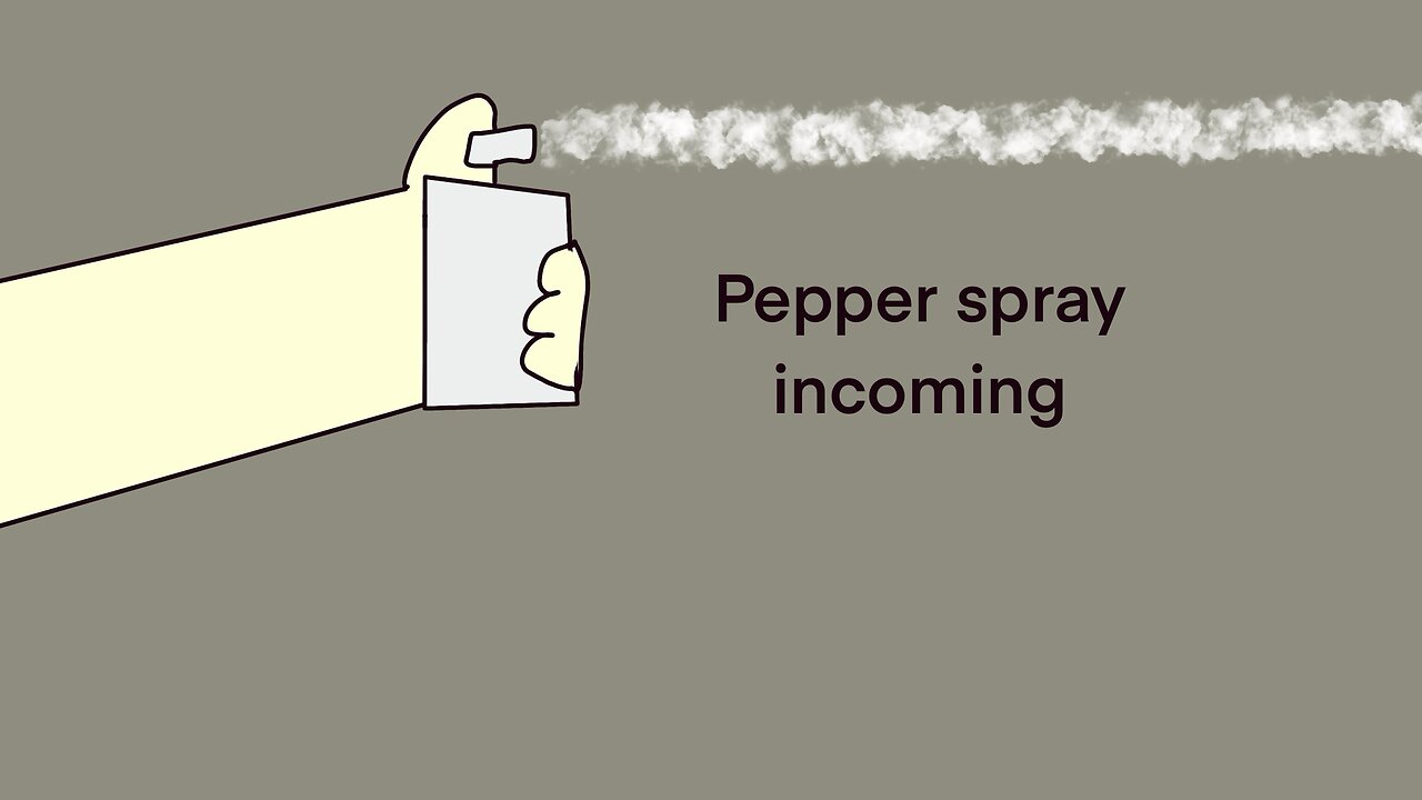 Colomon Marxist pepper spray fail