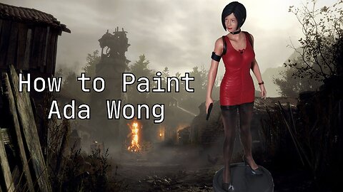 Painting Miniatures Compilation: Ada Wong | Resident Evil 4