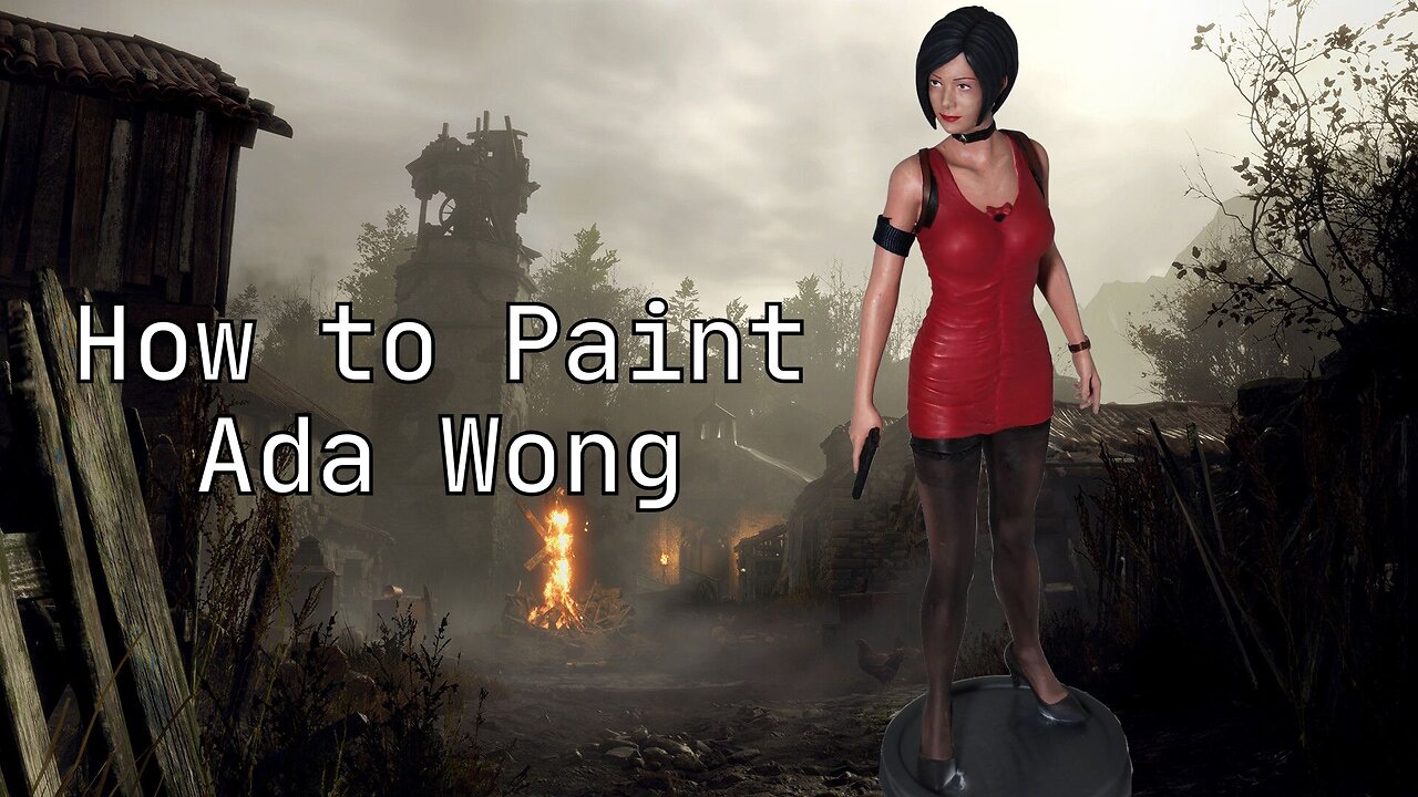 Painting Miniatures Compilation: Ada Wong | Resident Evil 4