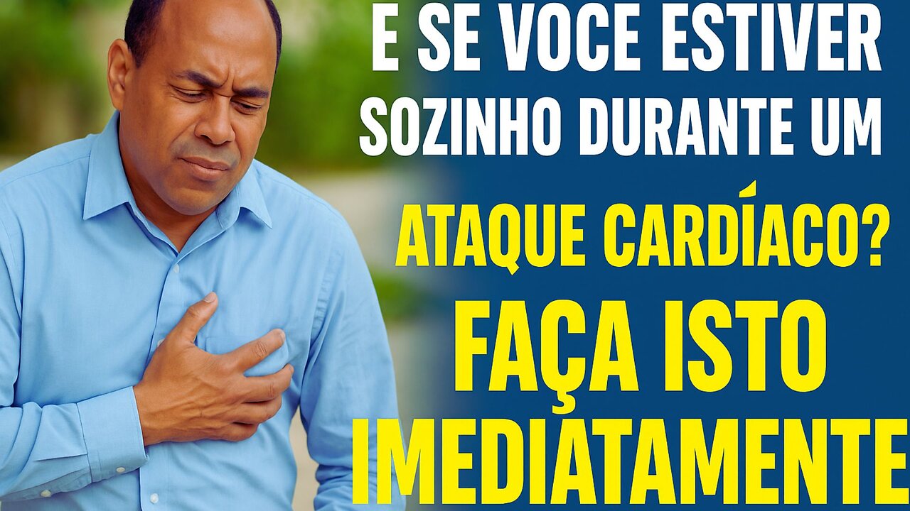 Se Você Fizer ISSO em 30 Segundos Pode SOBREVIVER a um Infarto (97% das Pessoas NÃO Sabem)