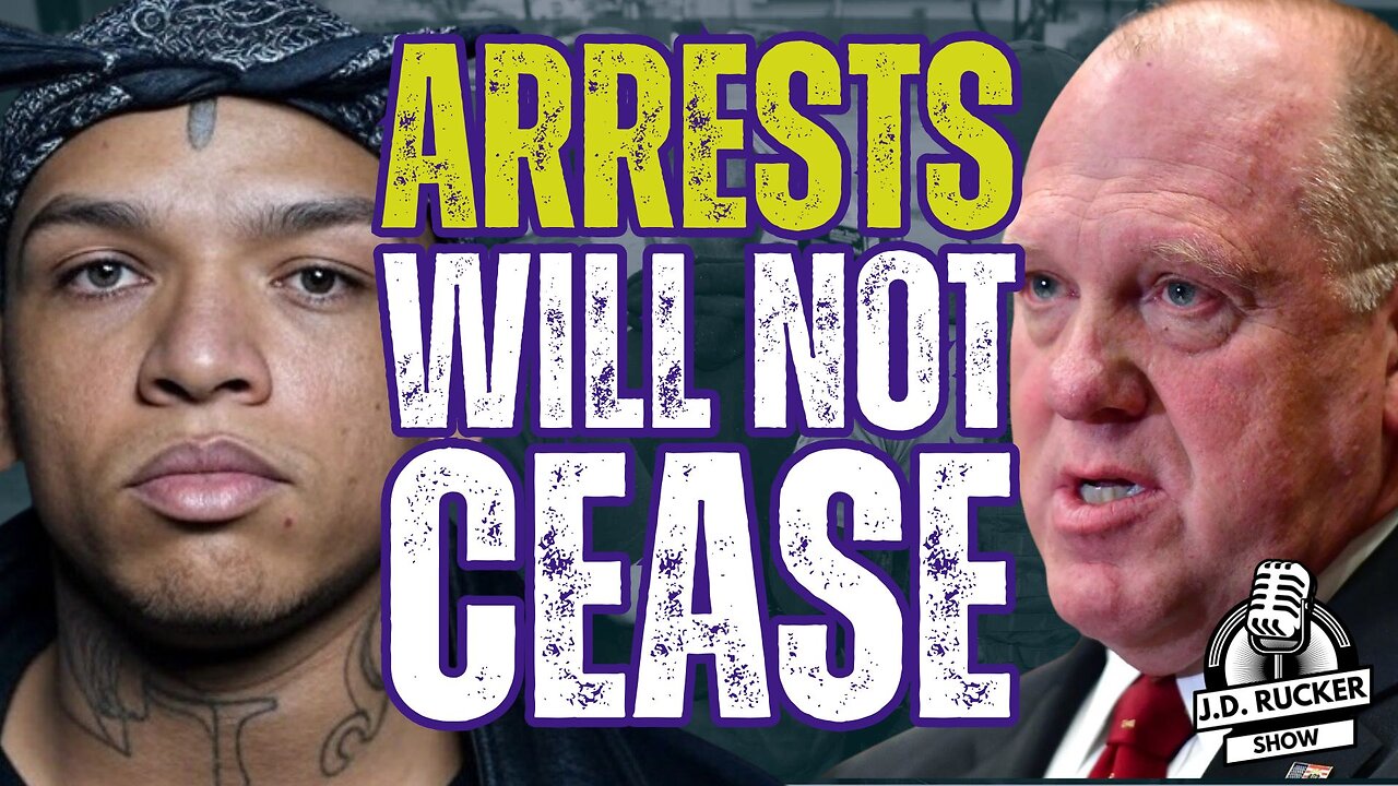 Border Czar Tom Homan and ICE Will Continue Arresting Illegal Alien Gang Members
