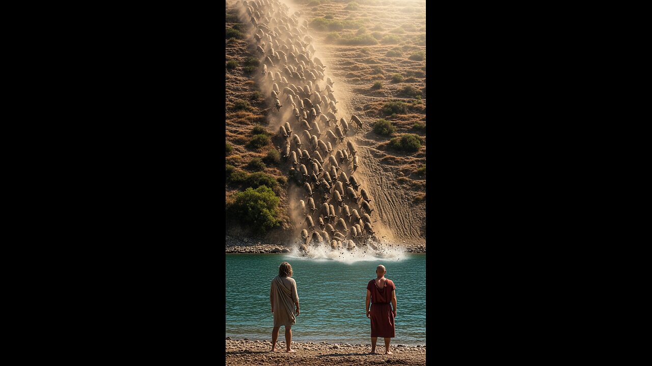 The Book Of Matthew 8:30-32