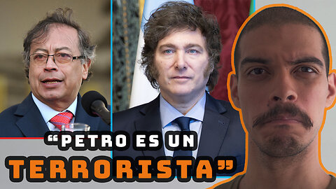 COLOMBIANO reacciona a JAVIER MILEI refiriéndose a GUSTAVO PETRO