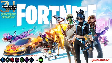 Fortnite - 2nd stream/playthrough with @CHILI XDD and Other RUMBLE Streamers