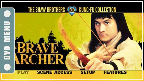 The Brave Archer - DVD Menu