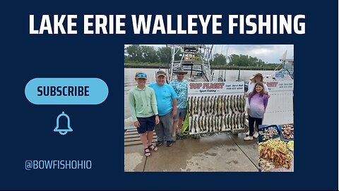 🎣 INSANE Walleye Fishing on Lake Erie! LIMIT in 2 HOURS with Top Flight Charters | Grand River, Ohio