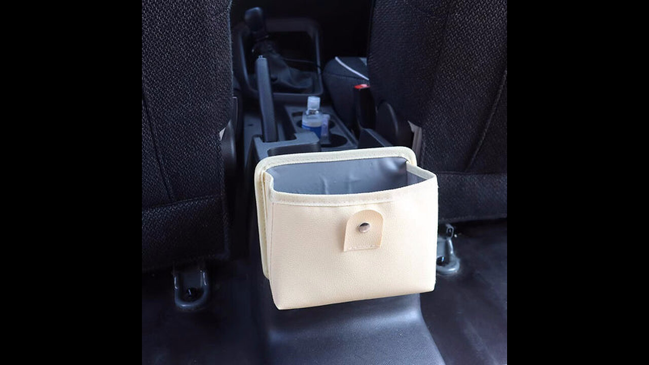 Multi-Functional Foldable Car Trash Bag