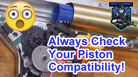 Airsoft piston compatibility!!!! - Krytac Barrett Rec7 upgrade