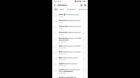 music update
