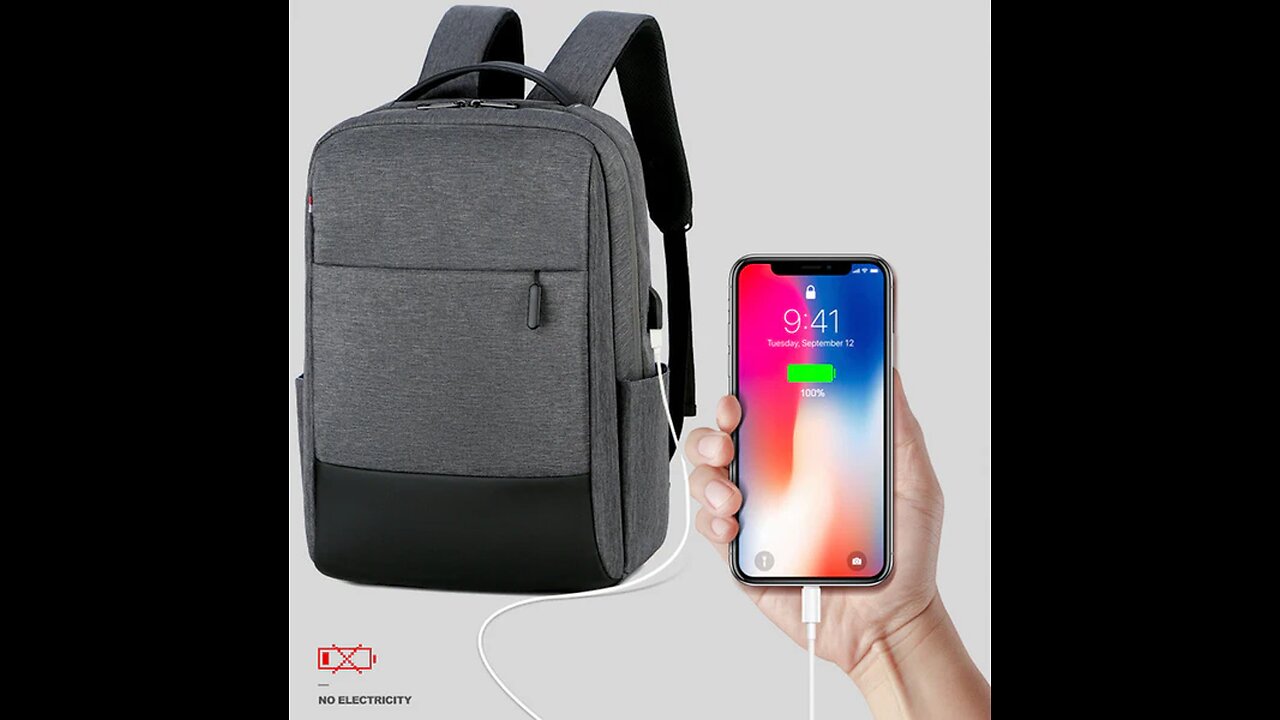 Business Large Capacity Backpack For Men