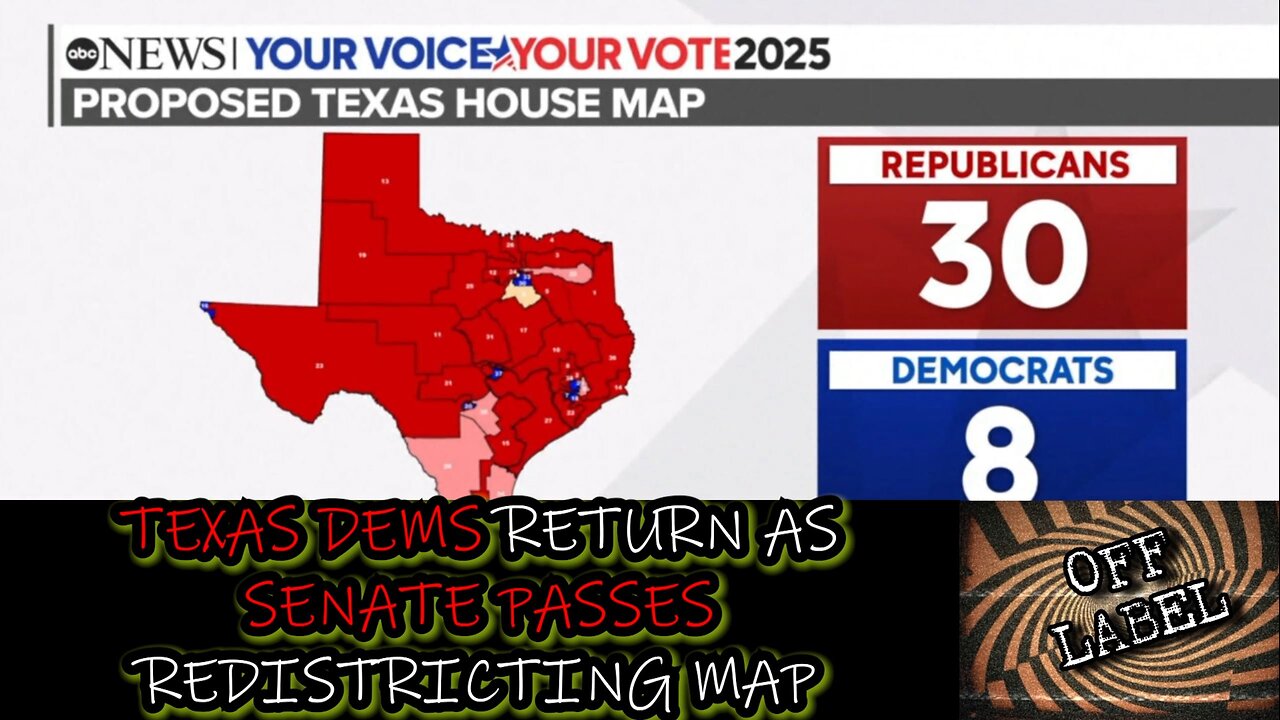 Texas Dems Return To State As State Senate Passes Redistricting Map