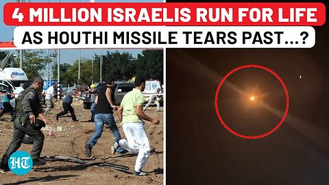 Houthis ‘Bomb’ Ben Gurion Airport Again; Israelis Run To Shelters Amid Missile Attack; IDF Says This