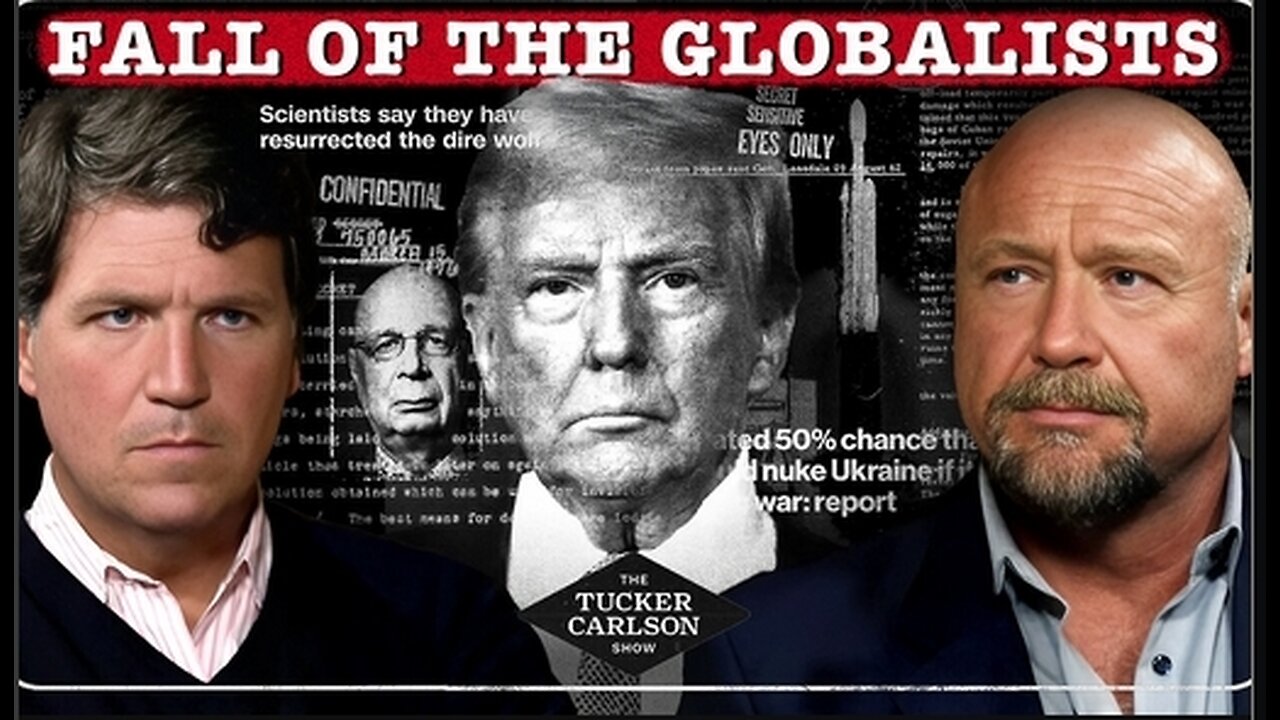 Tucker Carlson im Gespräch mit Alex Jones