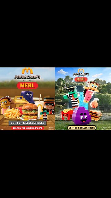 I Got The New Minecraft Meal At McDonalds
