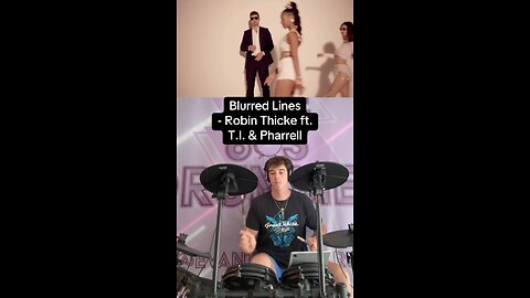Blurred Lines - Robin Thicke ft. T.I. & Pharrell Drum Cover