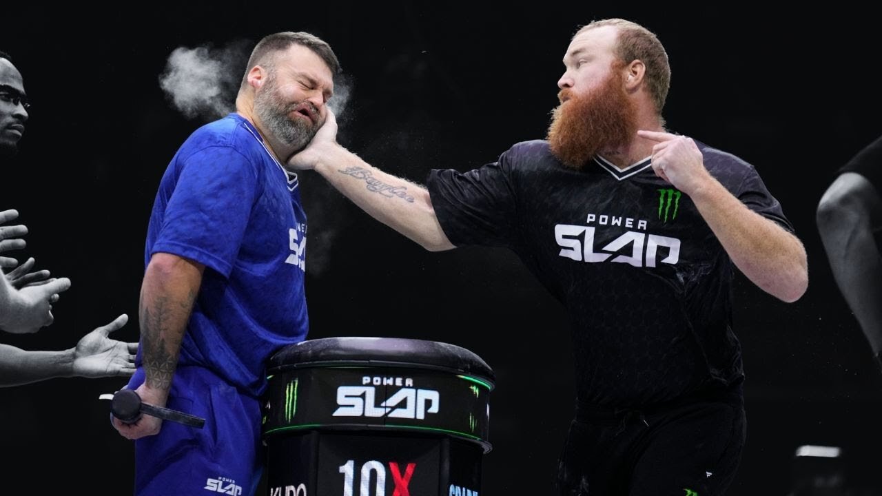 Monster Light Heavyweight Title KO 💥 Power Slap Fight