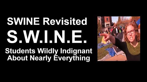 S.W.I.N.E. Revisited: Students Wildly Indignant about Nearly Everything (Extended Version)