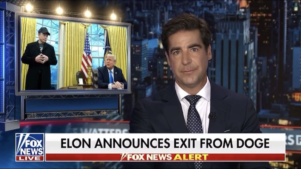 FOX NEWS ALERT: Elon Musk DONE with DOGE