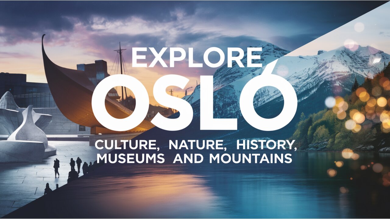 Explore Oslo: Culture, Nature, History, Museums and Mountains.