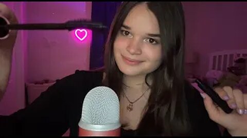 ASMR Doing Your Tingly Makeup In 5 Minutes! (Roleplay)