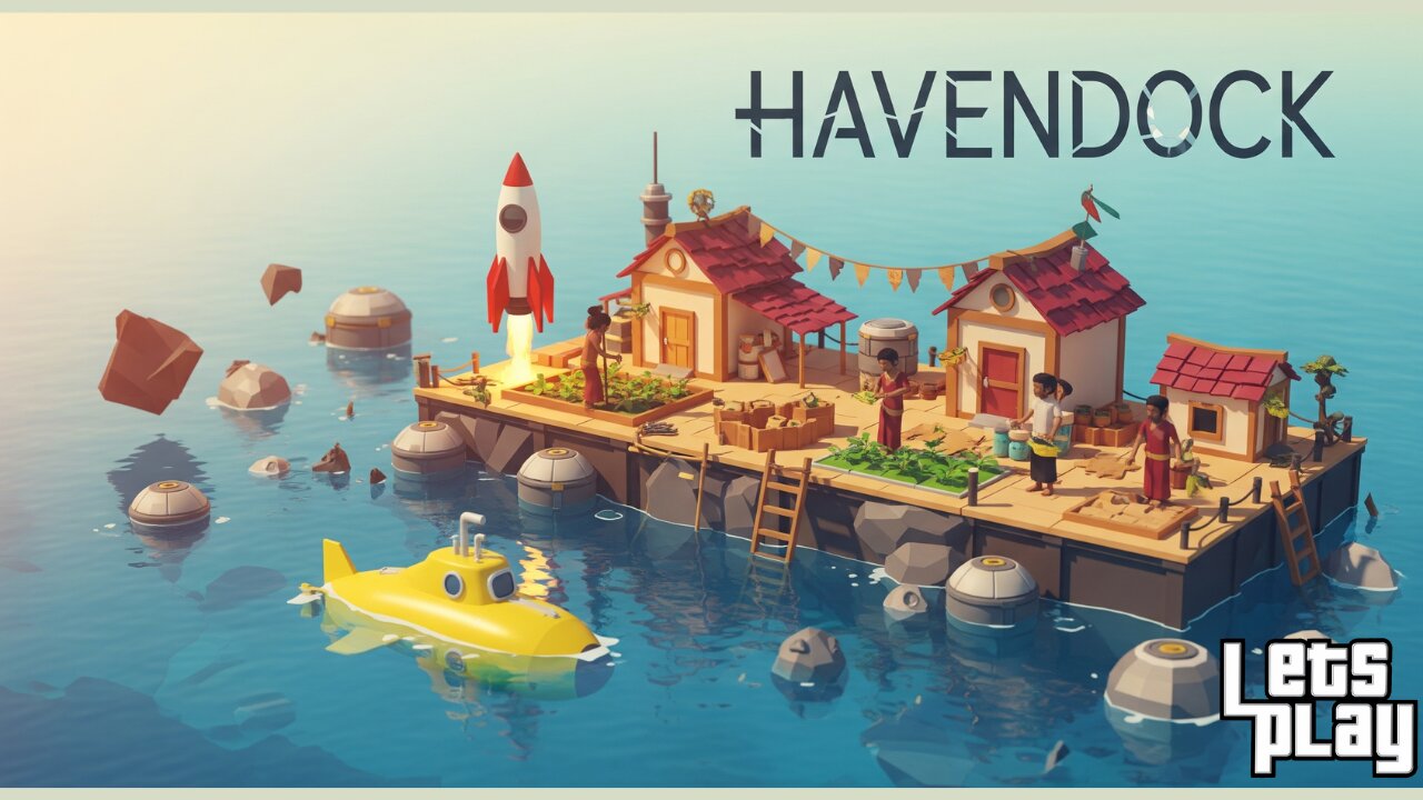 I Built a Floating Utopia in the Middle of the Ocean 🌊 | Havendock Is TOO Addicting! | Gameplay