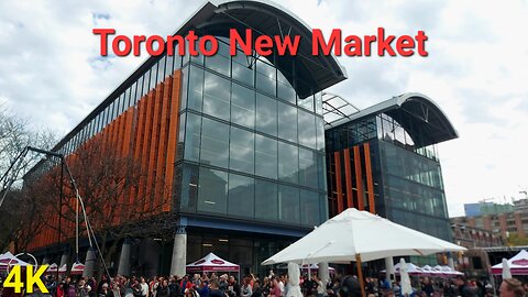 【4K】Opening New St lawrence market North Canada 🇨🇦