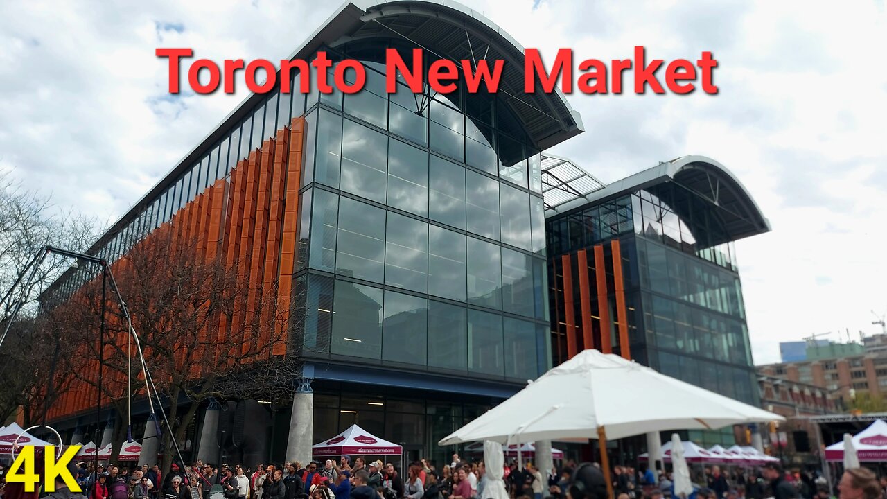 【4K】Opening New St lawrence market North Canada 🇨🇦