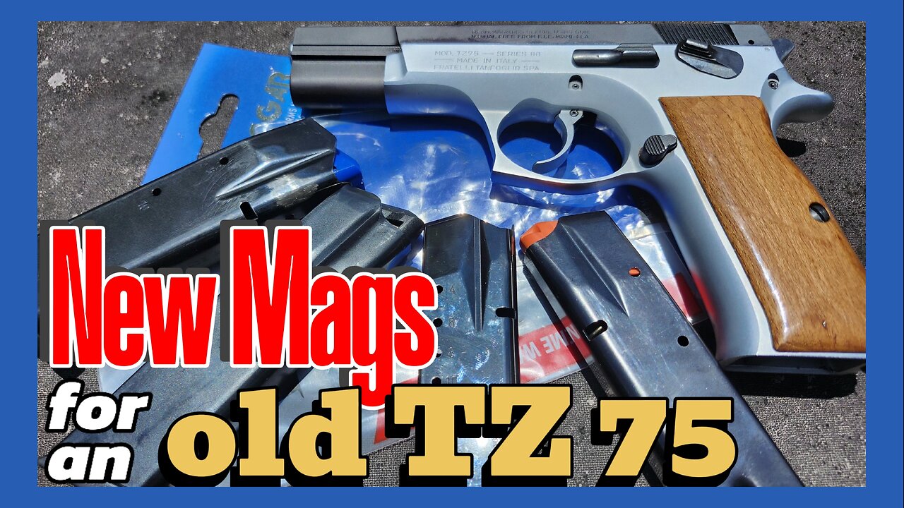 New magazines for an old Tanfoglio TZ75 TZ-75