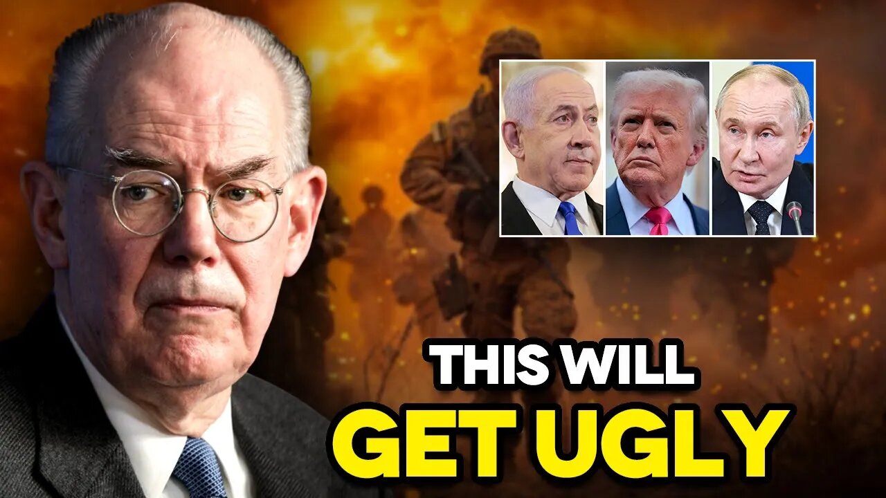 Professor John Mearsheimer Israels Failed Strategy & The Coming Global Shock