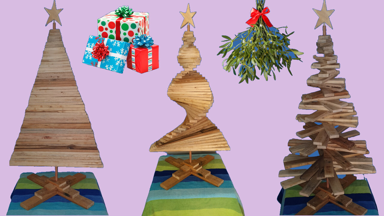 A DIY Christmas tree with a twist!