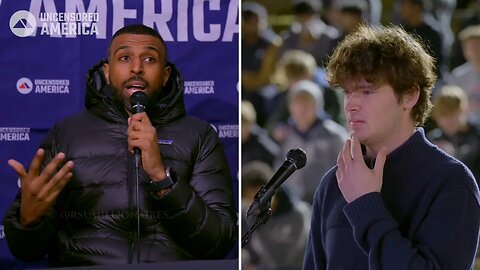 Myron Gaines Debates the HOLOCAUST at Ohio State University | Fresh and Fit Clips