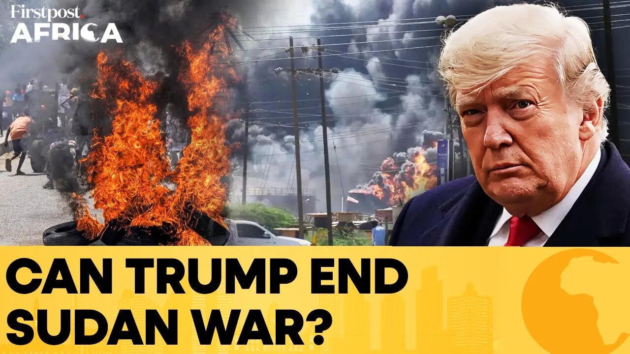 Donald Trump Vows to End Sudan War After Saudi Prince's Request | Firstpost Africa