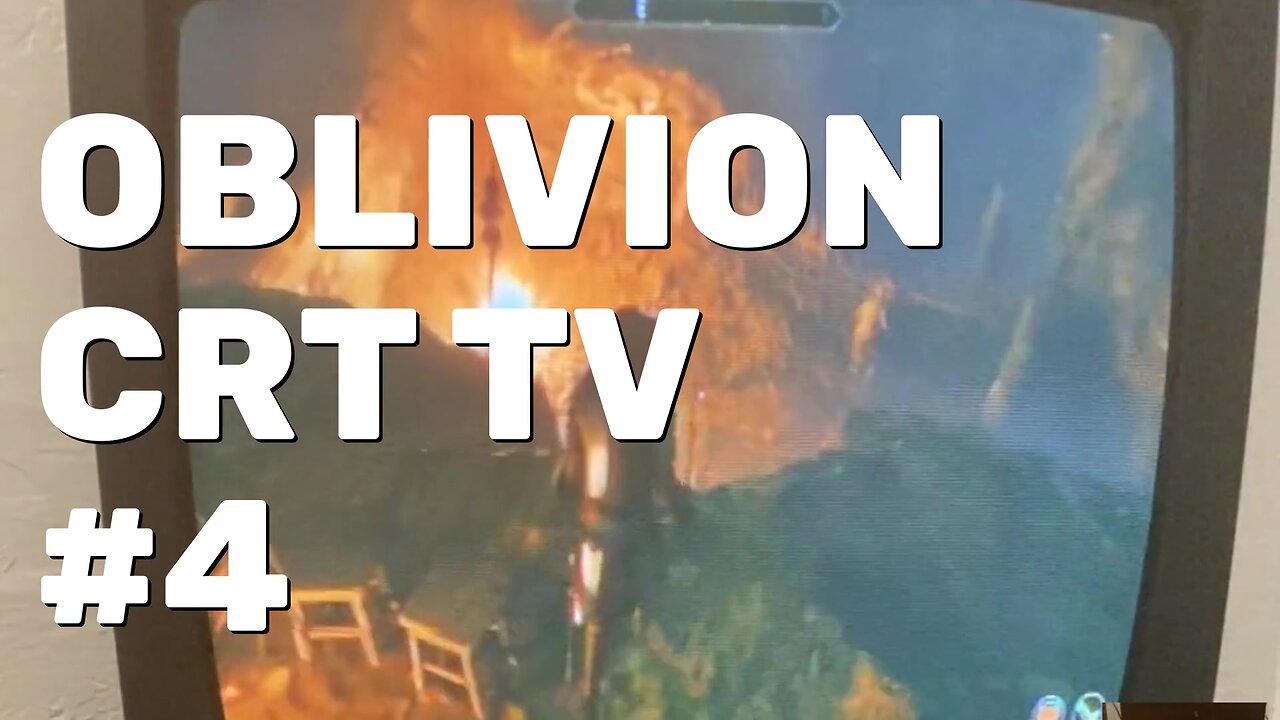 Oblivion Remastered Gameplay Part 4 - CRT Gaming