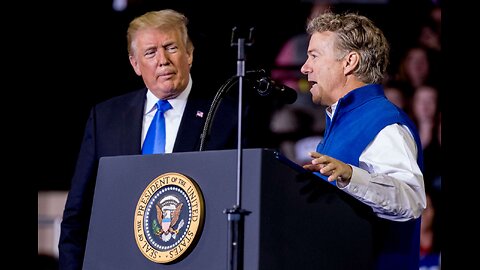Sen. Rand Paul. Neocons Are Undermining Trump