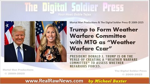 Trump to Form Weather Warfare Committee with MTG as Weather Warfare Czar