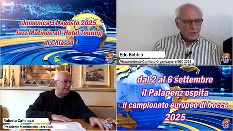 Jazz Matinée e Campionato Europeo di bocce a Chiasso