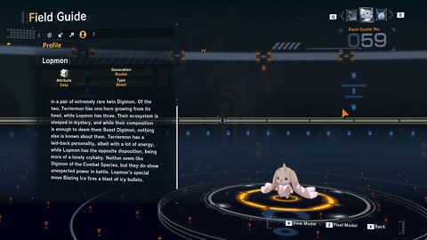 lopmon all digivolution/de-digivolution/profile Digimon Story Time Stranger