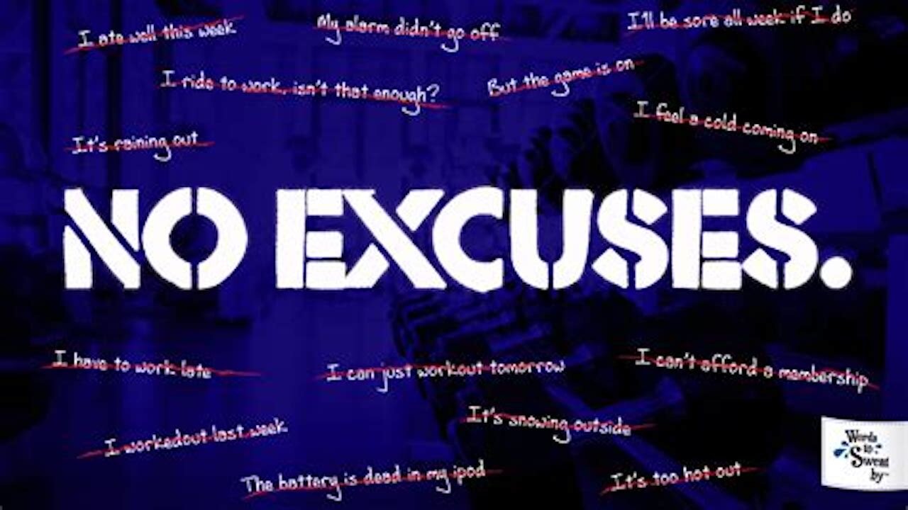 Do Not Give An Excuse Or Reason For Your Disobedience.